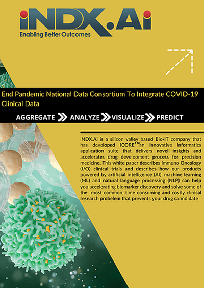 End Pandemic National Data Consortium To Integrate COVID-19 Clinical Data