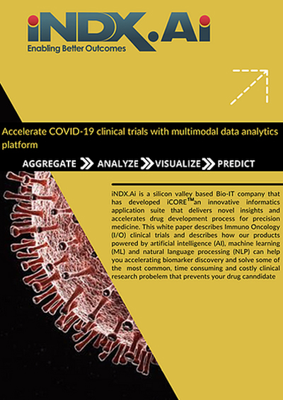 Accelerate COVID-19 clinical trials with multimodal data analytics platform